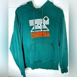 Merrell Outdoor Hoodie - Size L - Forest Green